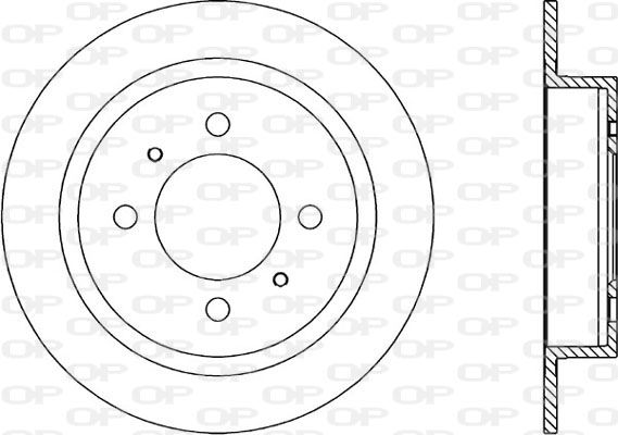 OPEN PARTS Bremžu diski BDR1396.10